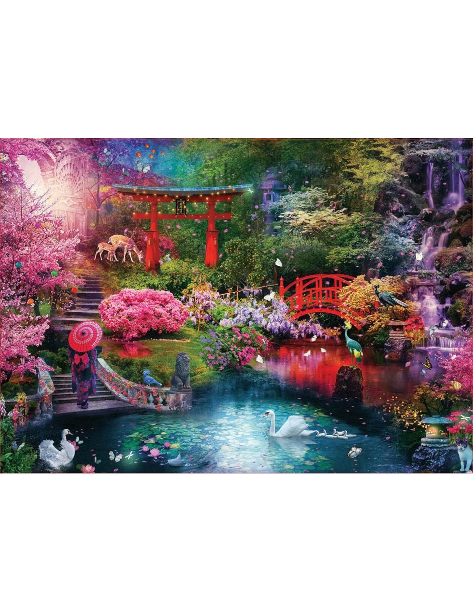 Rompecabezas Jardin Japones 3000 piezas 2
