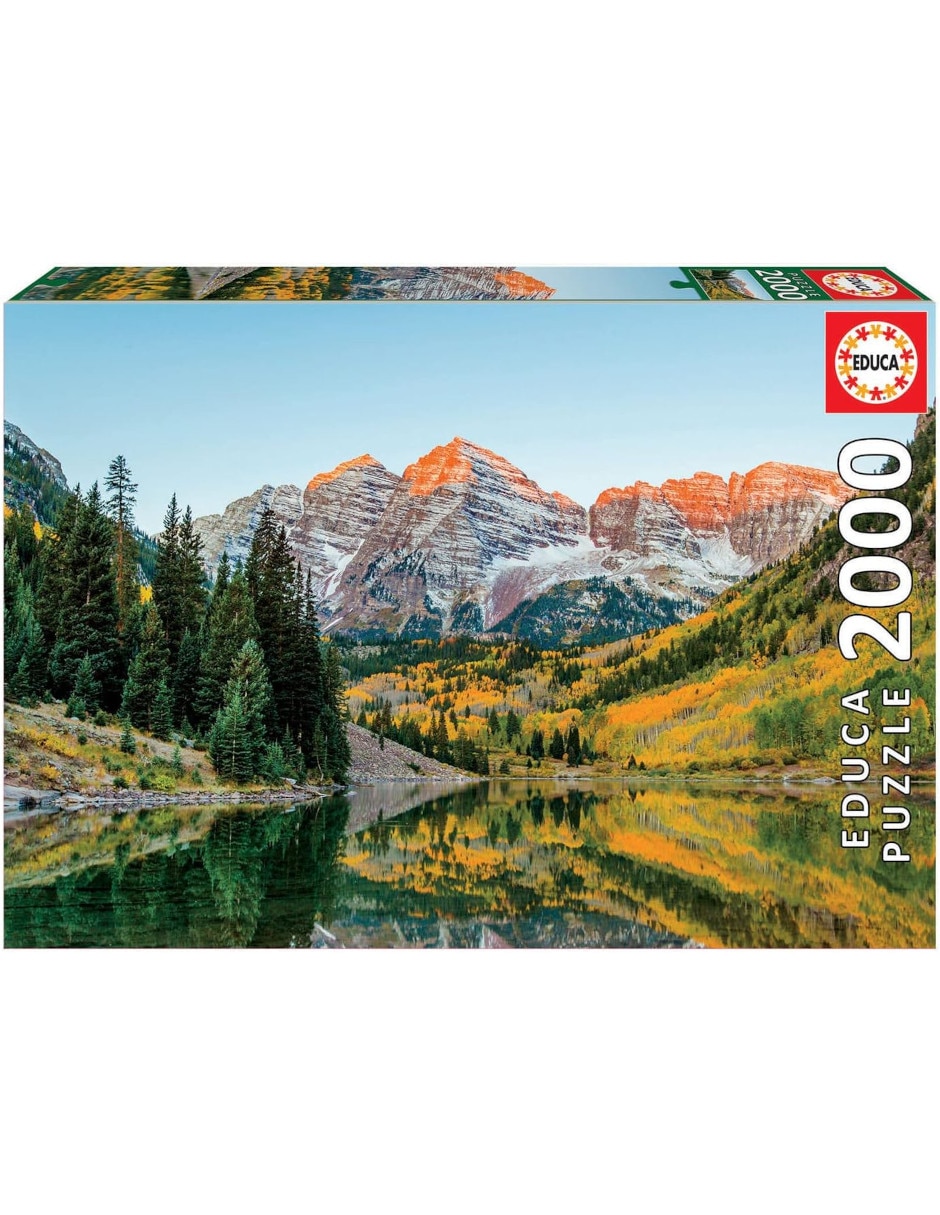 Rompecabezas Maroon Bells 2000 piezas Rompecabezas Maroon Bells 2000 piezas