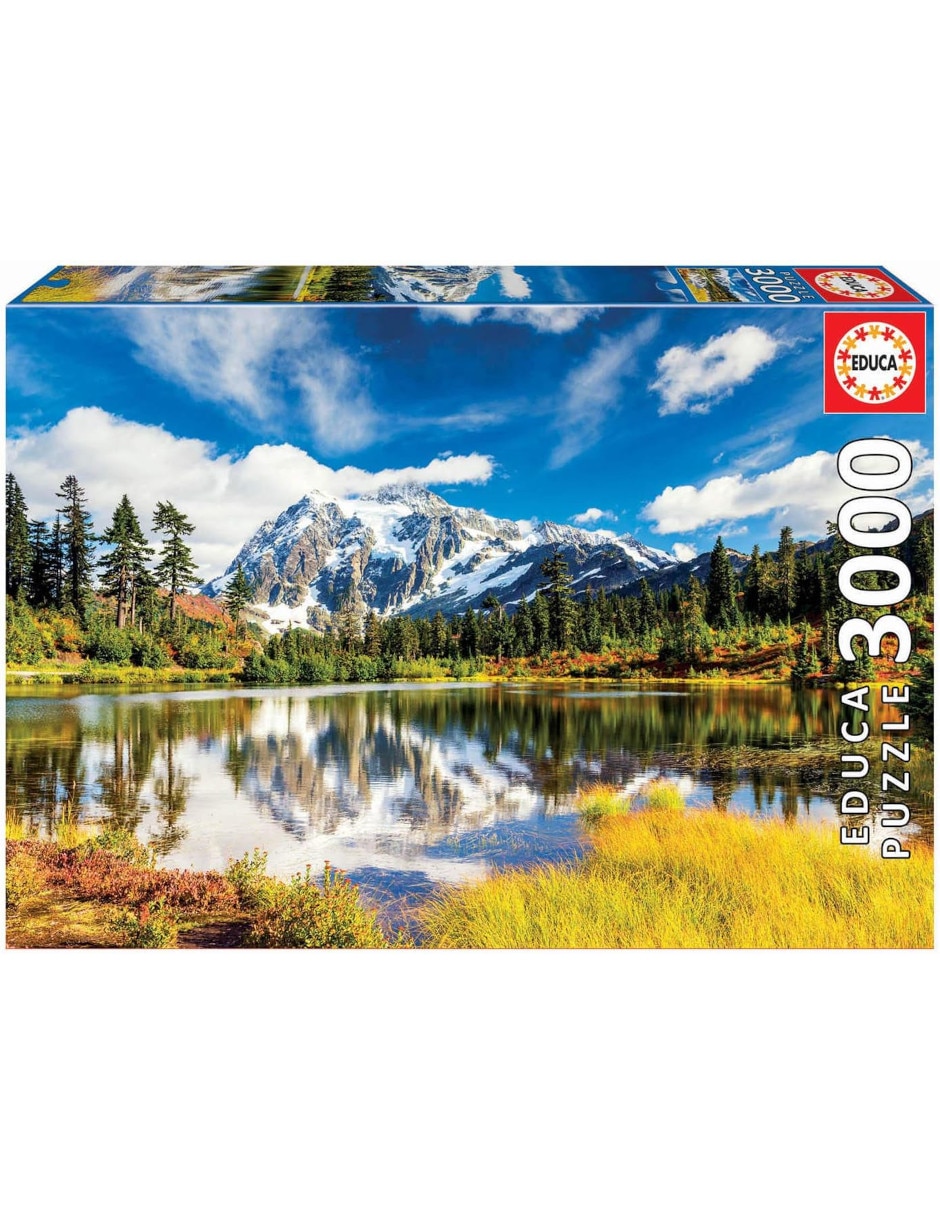Rompecabezas Monte Shuksan Washington 3000 piezas Rompecabezas Monte Shuksan Washington 3000 piezas