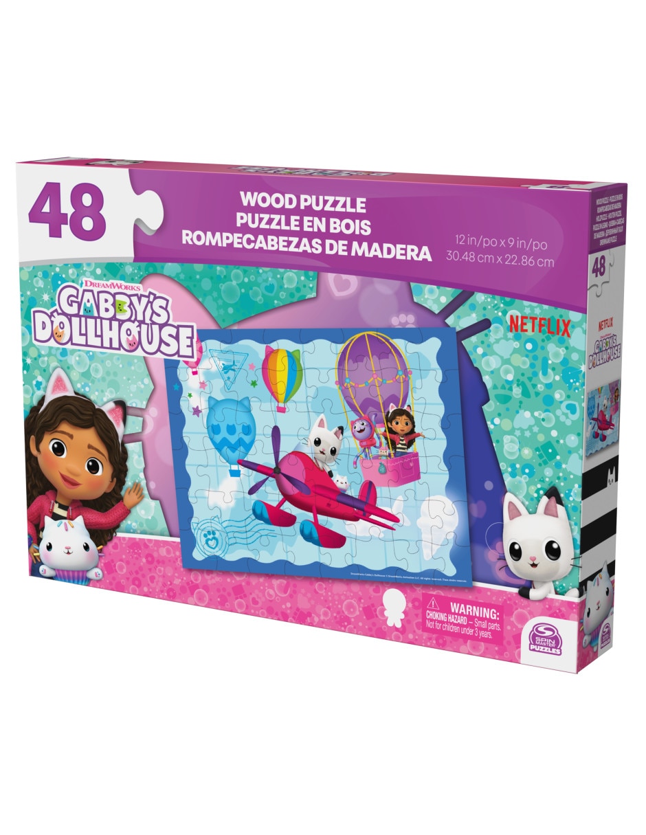 Rompecabezas caricatura Gabby´s Dollhouse 48 piezas 4