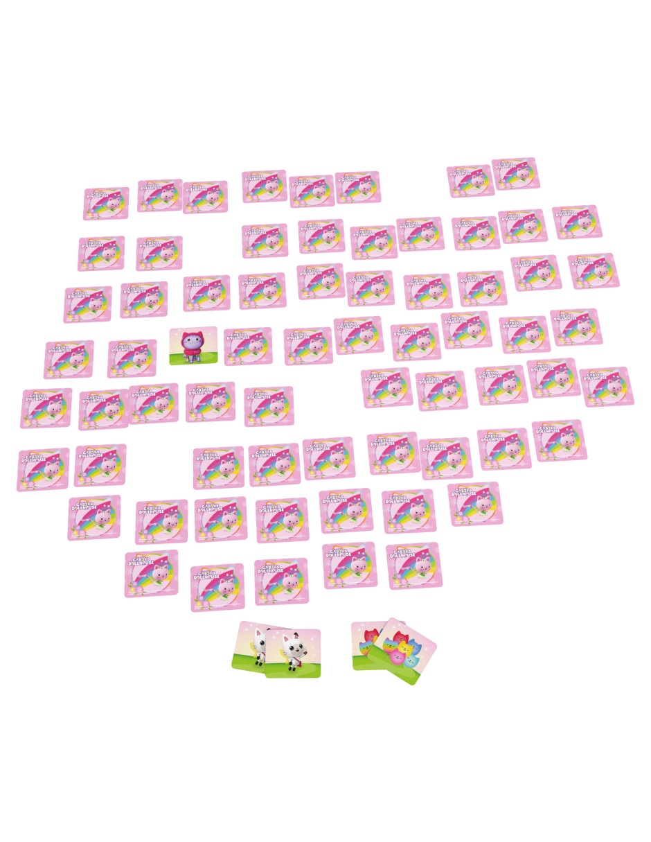 Juego de Memoria Lata lonchera Gabby's Dollhouse 3