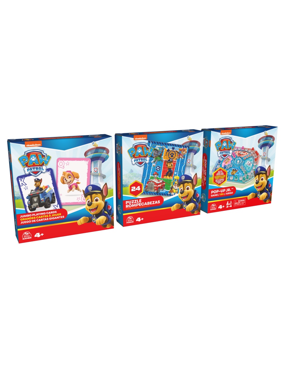 Trio de Juegos Paw Patrol 5