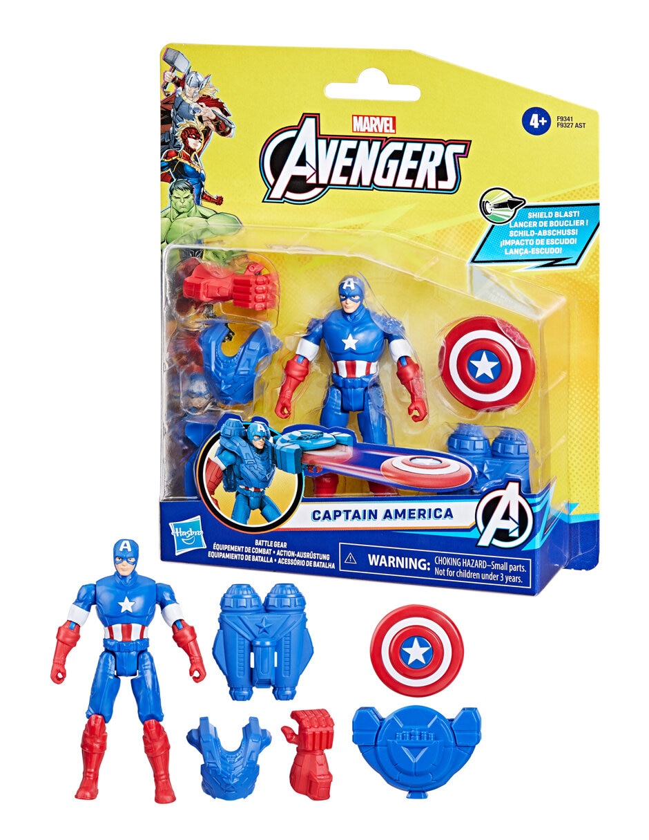 Figura de acción : Avengers Capitán América Marvel 4