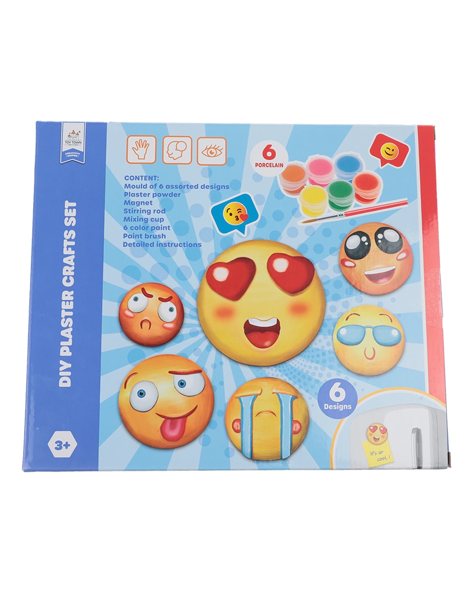 Set de manualidades de yeso Emoji 1