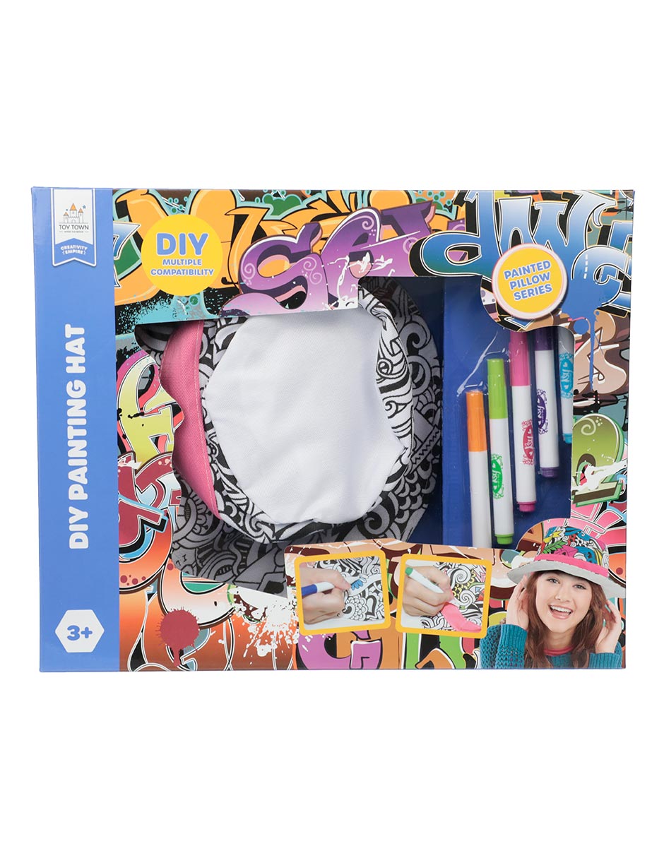 Set Diy Painting Hat