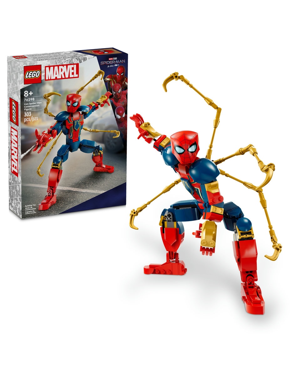 Lego Super Heroes Marvel Figura para construir Iron Spider Man 76298 Toys R Us