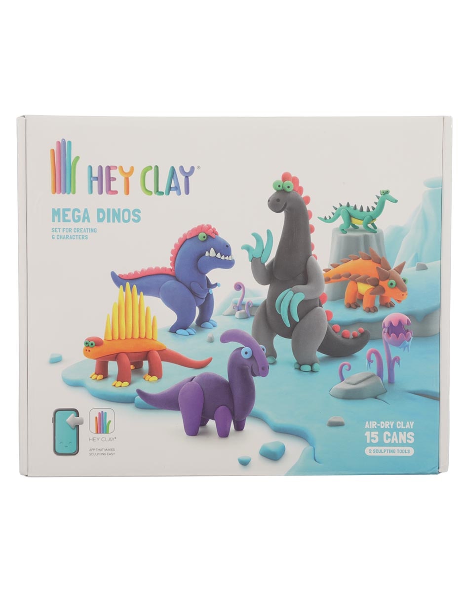 Set Arcilla Para Modelar Dinosaurio