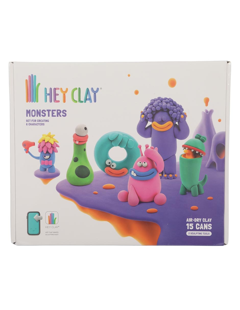 Set Arcilla Para Modelar Monstruos