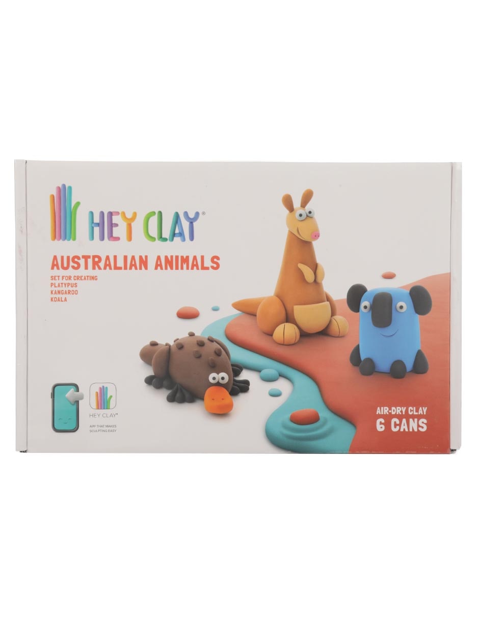 Set Arcilla Para Modelar Animales Australianos