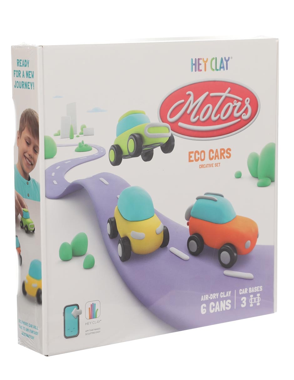 Set Arcilla Para Modelar Autos 3