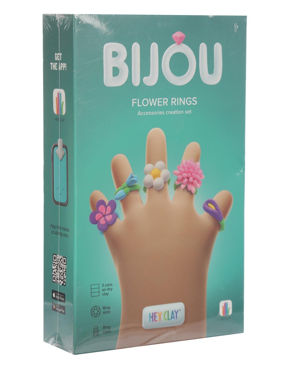 Set Arcilla Para Modelar Anillos Florales 3