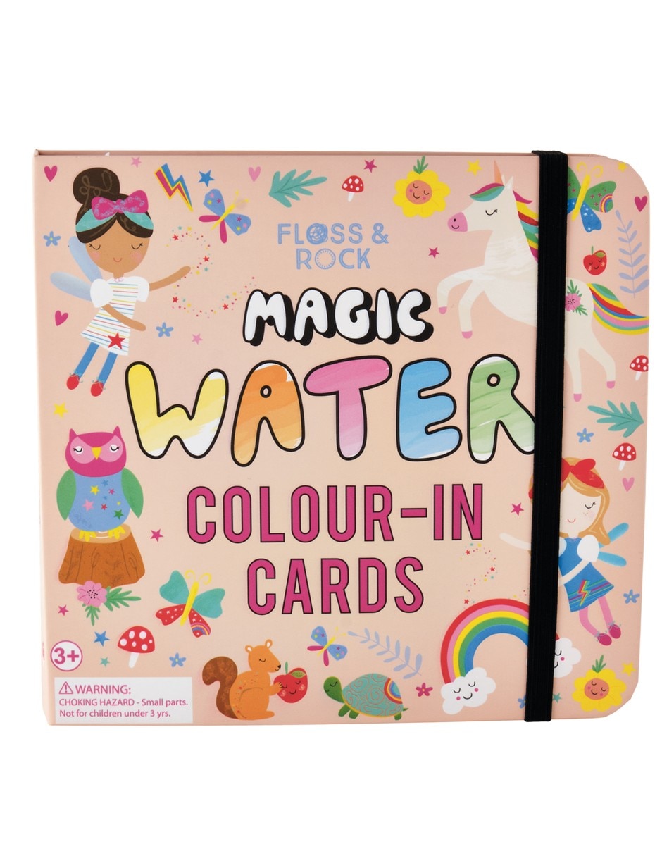 Tarjetas Mágicas Reutilizables pinta con agua, Hadas & Arcoíris Tarjetas Mágicas Reutilizables pinta con agua, Hadas & Arcoíris