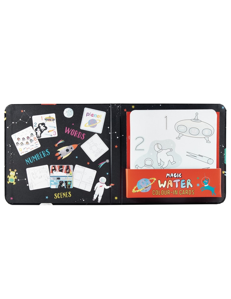 Tarjetas Mágicas Reutilizables pinta con agua, El Espacio 2