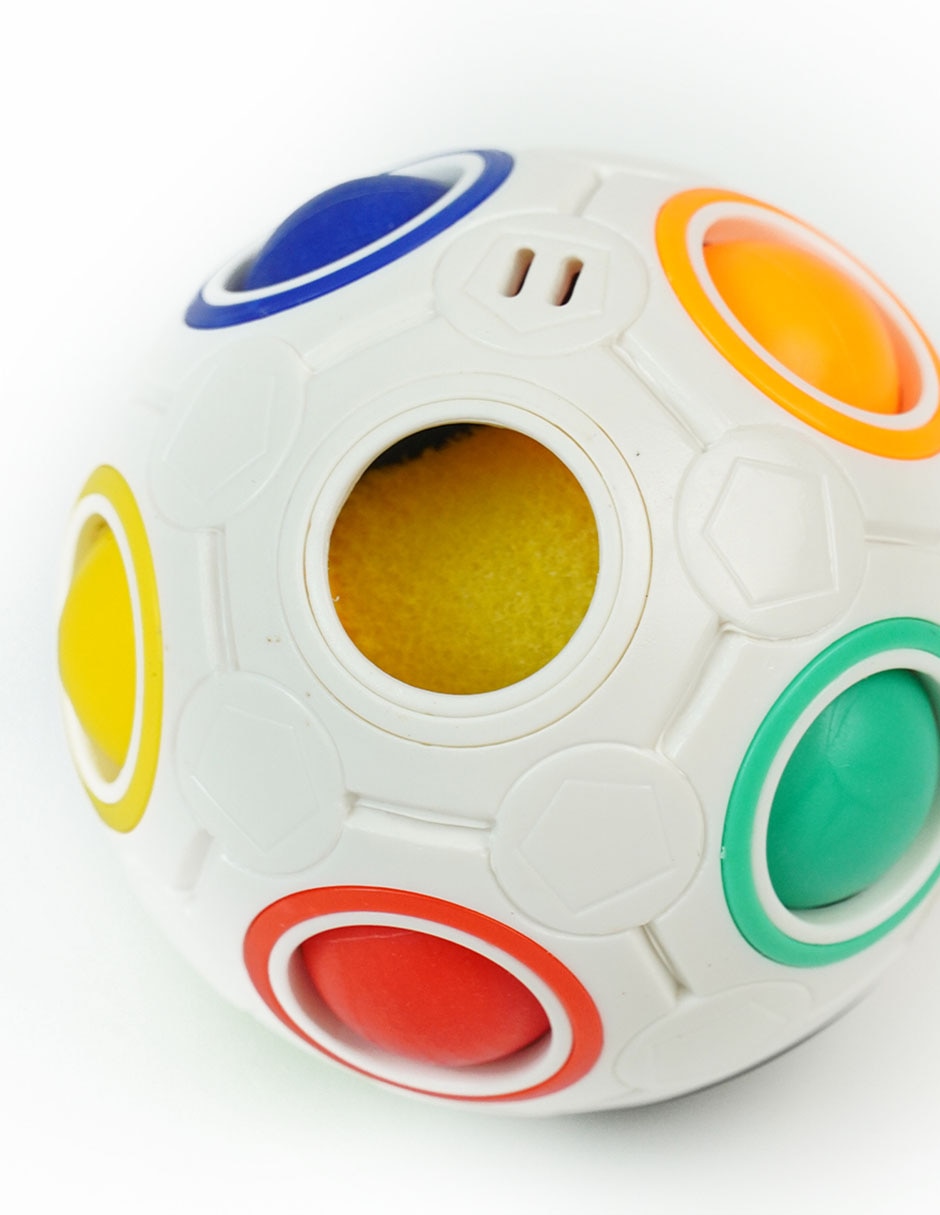 Rainbow Ball Cube juego destreza unisex 6