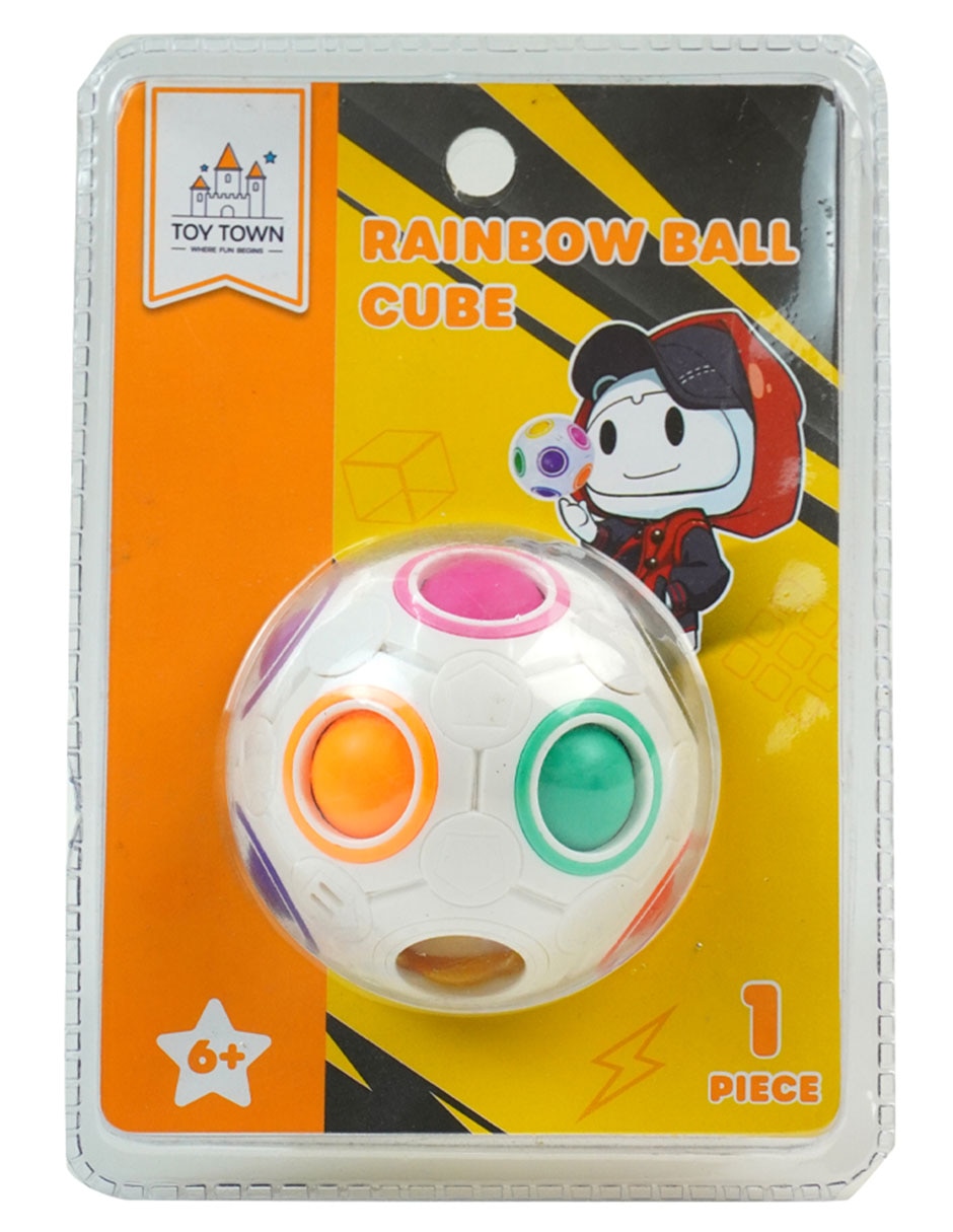 Rainbow Ball Cube juego destreza unisex 7