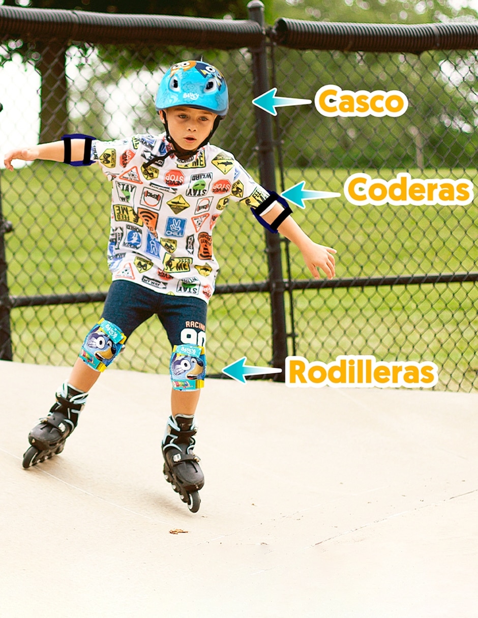Set de protectores de ciclismo infantil 4