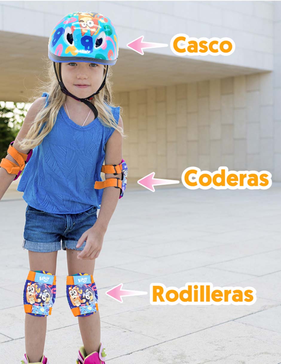 Set de protectores de ciclismo infantil 7