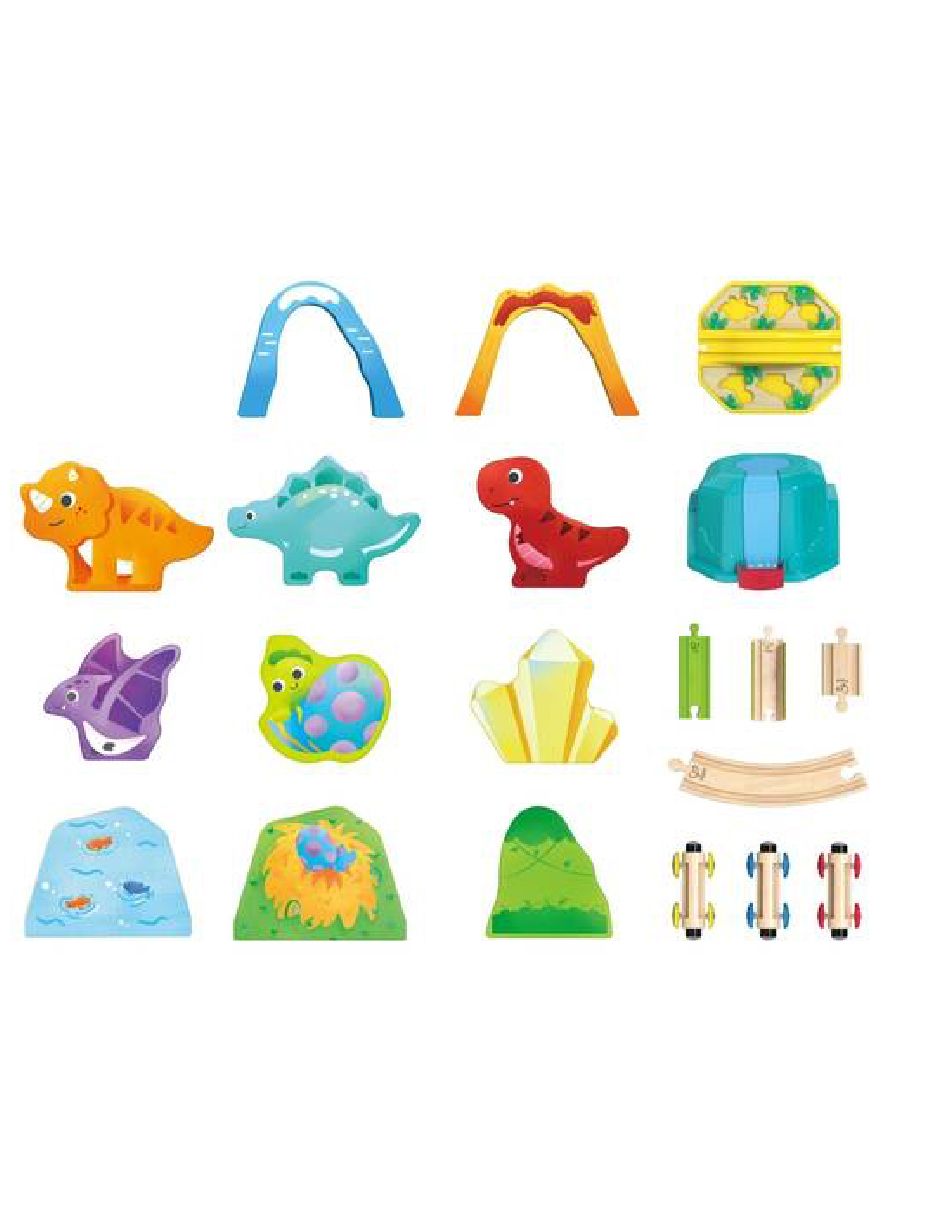 Pista armable Dinosaurios 3