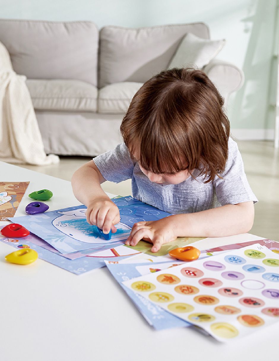 Kit con ceras de colores 5