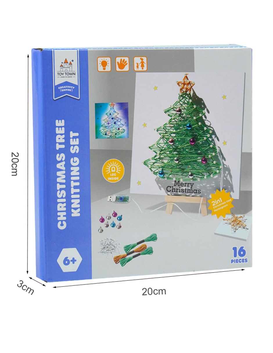Conjunto de tejido para árbol de navidad 7