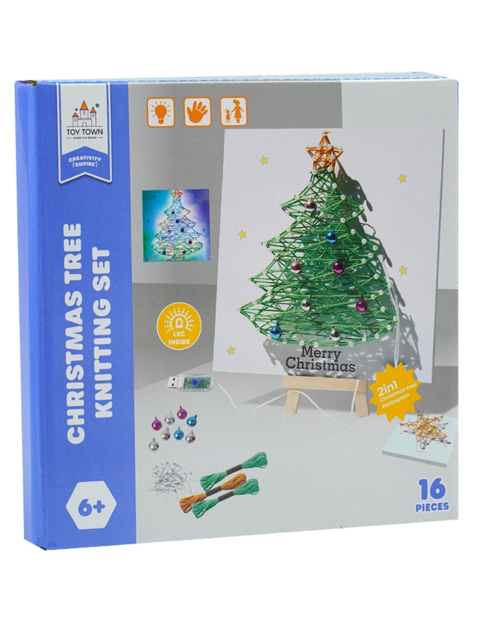 Conjunto de tejido para árbol de navidad 5