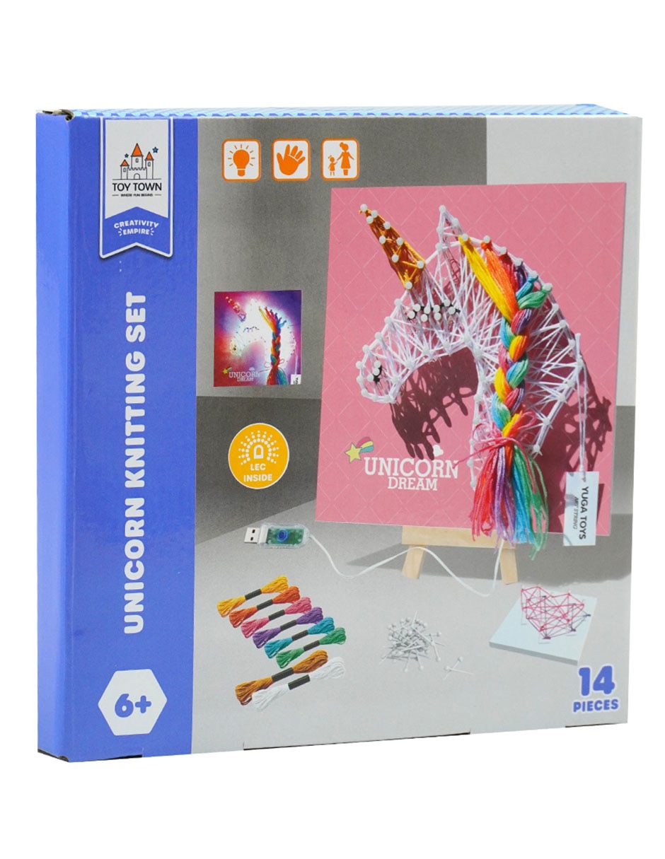 Set de tejido unicornio 5