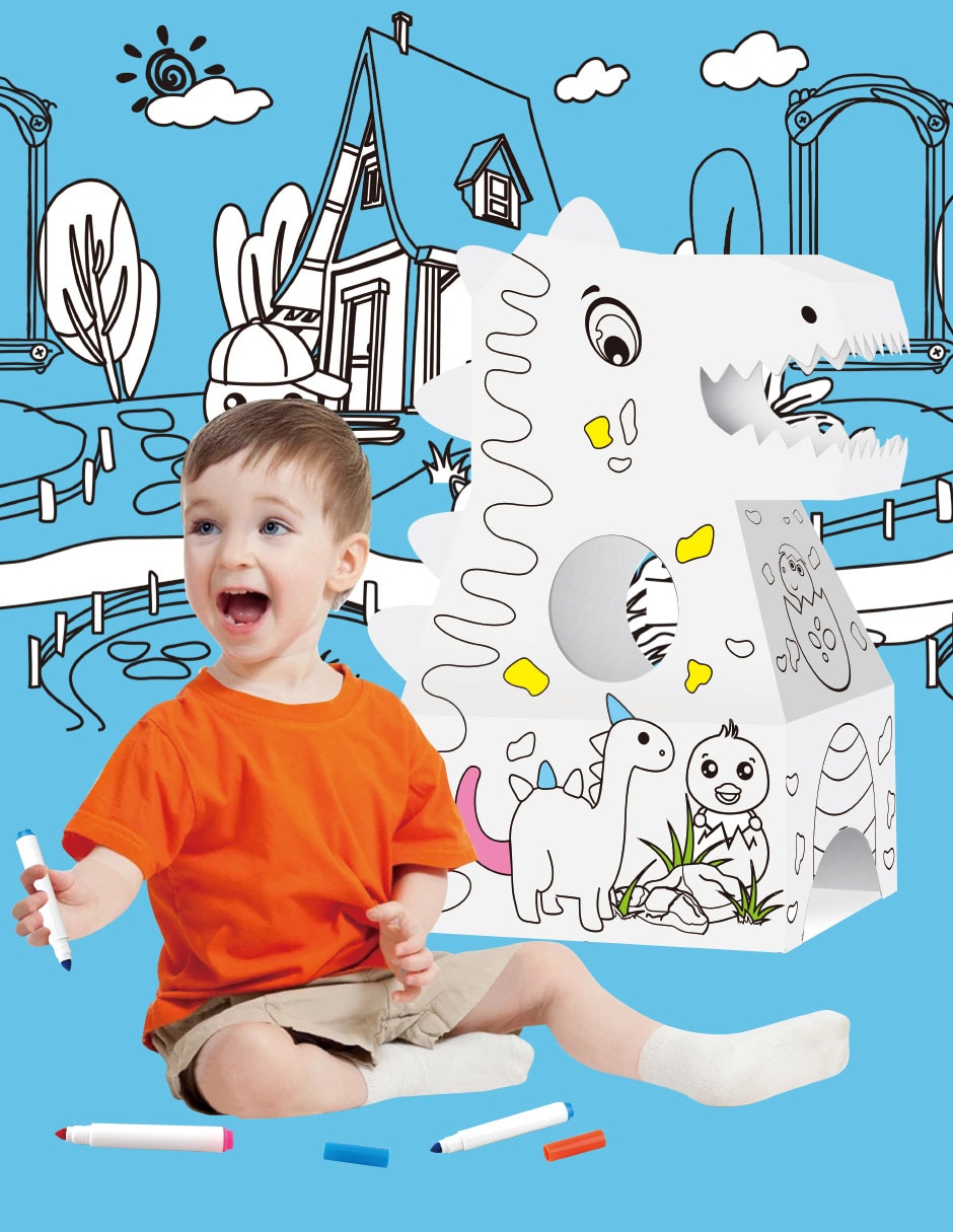 Diy Draw Assembled Animal 6