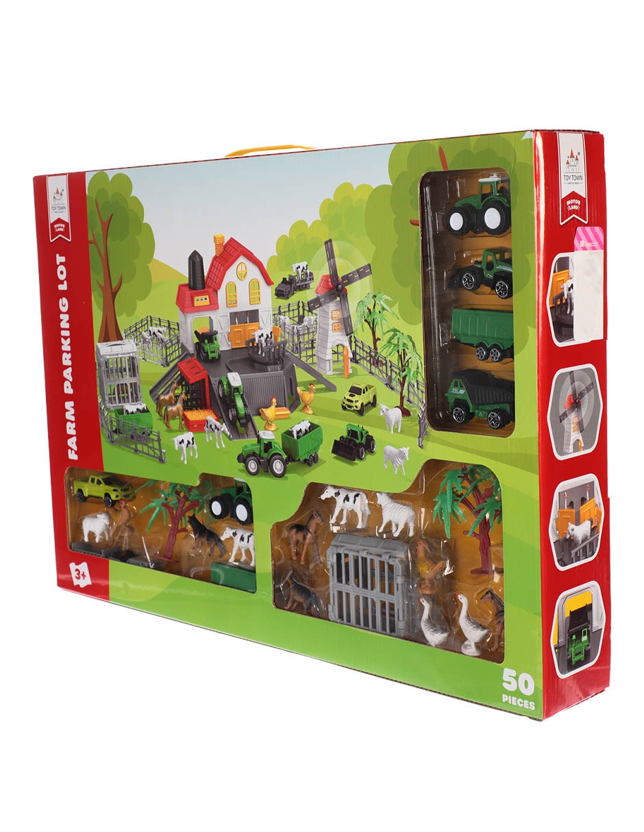 Set de vehículos farm parking lot 2