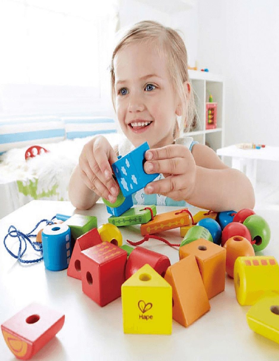 Formas Para Enlazar juego didáctico infantil unisex 2
