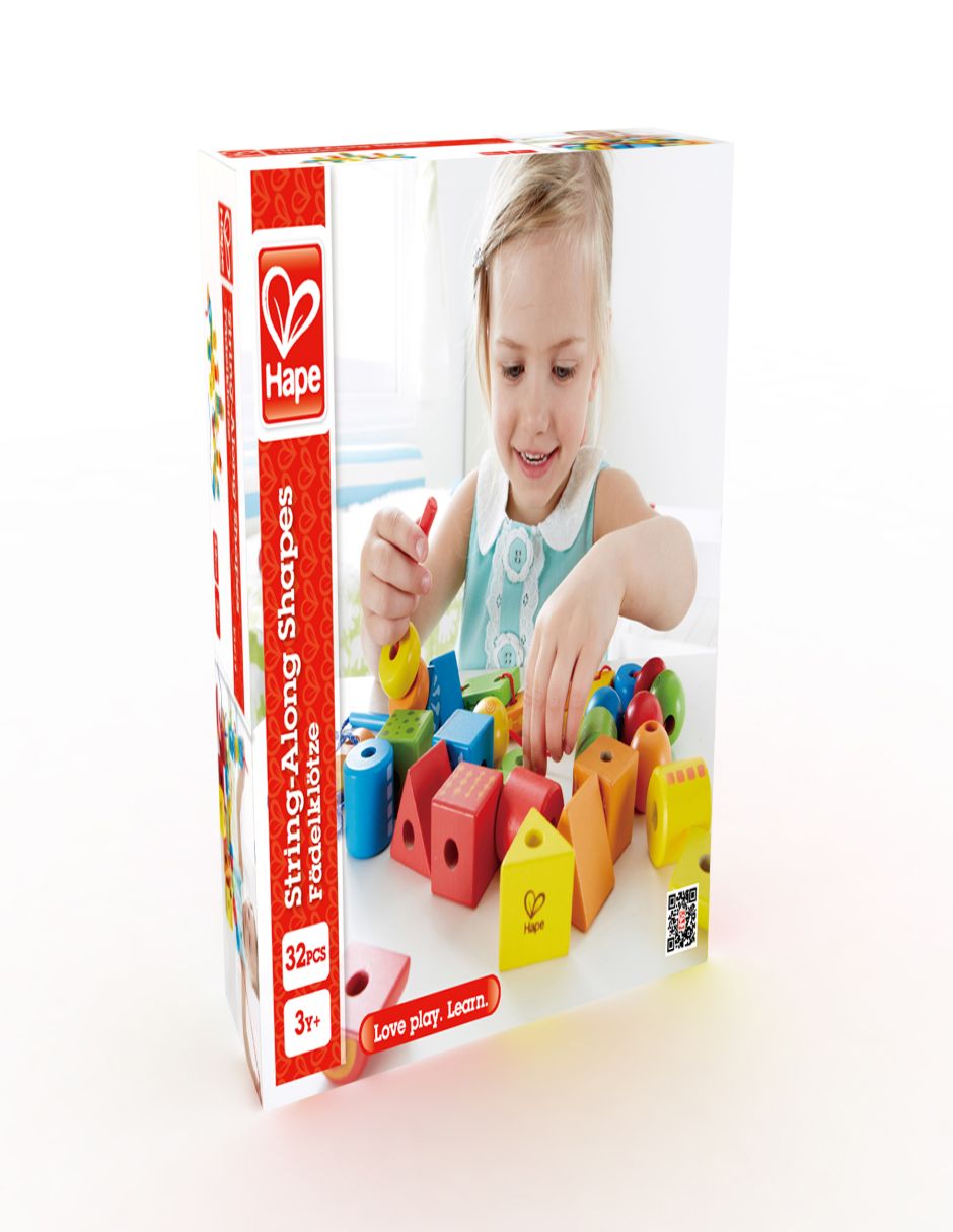 Formas Para Enlazar juego didáctico infantil unisex 3