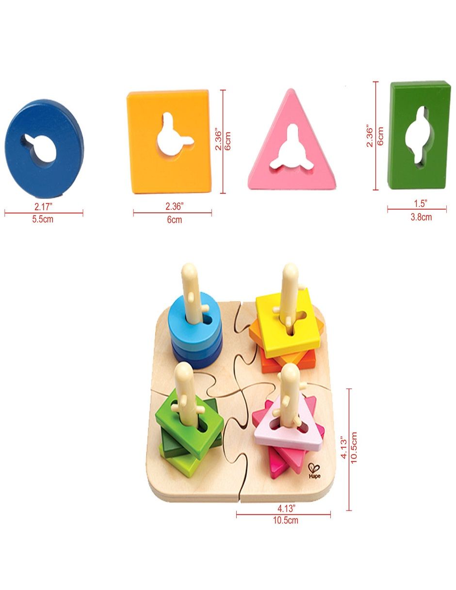 Rompecabezas Creativo juego didáctico infantil unisex 6