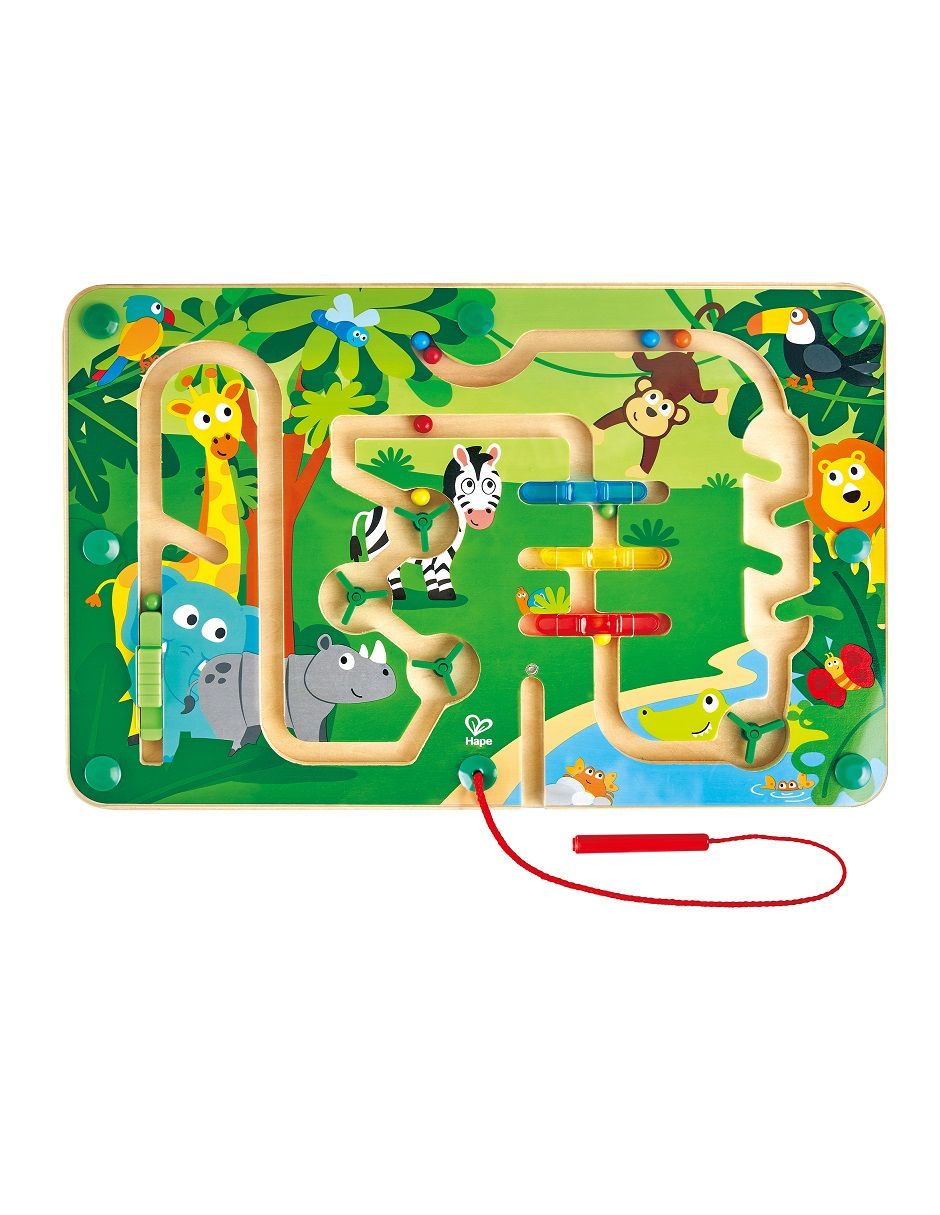 Laberinto De La Jungla juego didáctico infantil unisex 1