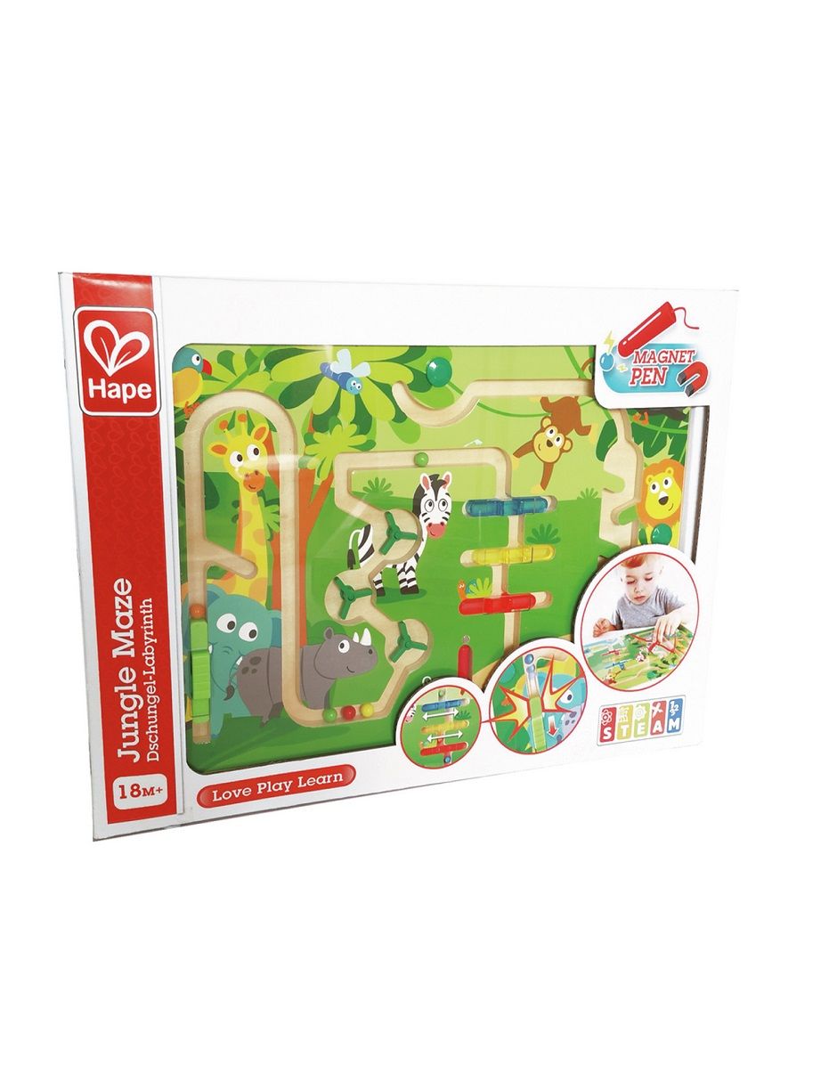 Laberinto De La Jungla juego didáctico infantil unisex 2