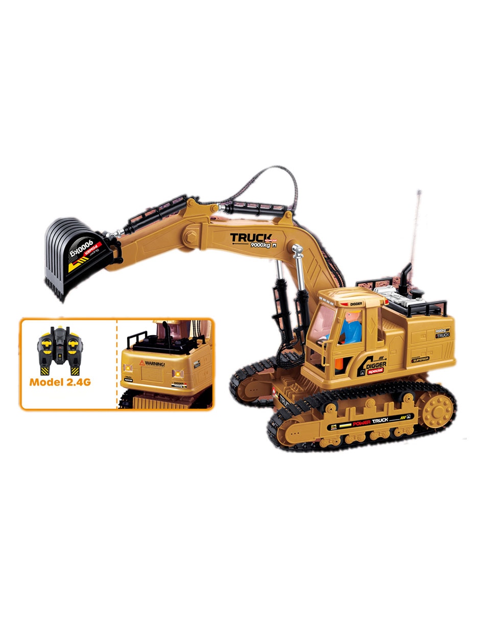 Excavadora a control remoto 3