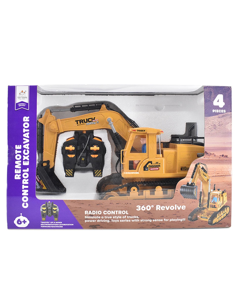 Excavadora a control remoto 4