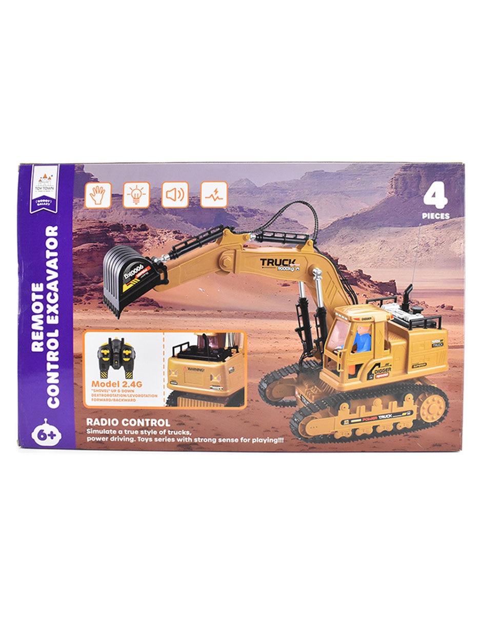 Excavadora a control remoto 6