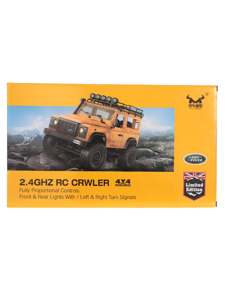 Vehículo de control remoto land rover 8