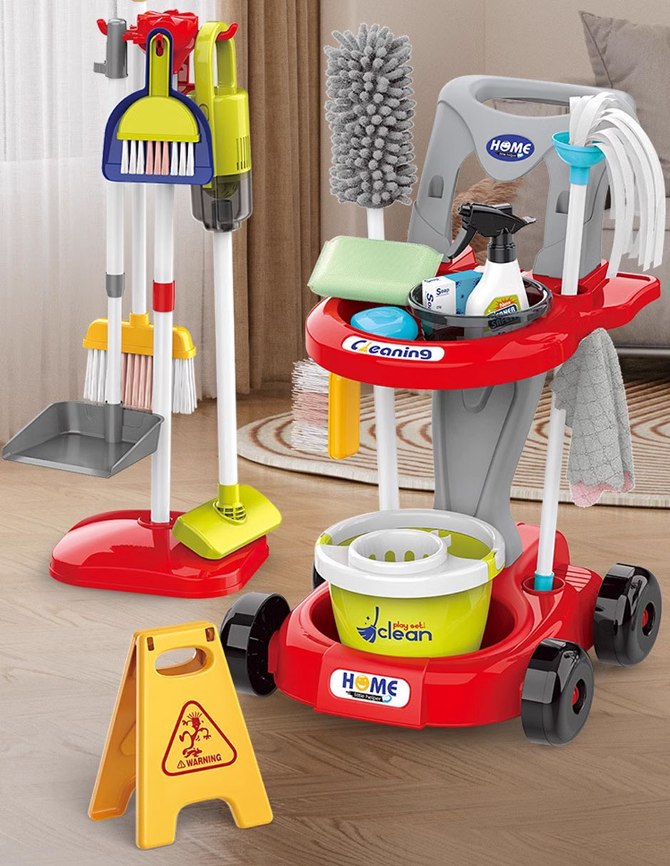 Cleaning Cart Play Set 6
