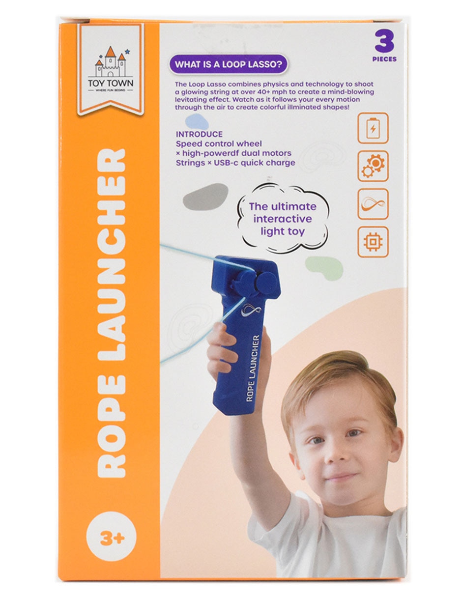 Cuerda para saltar Rope Launcher infantil 4