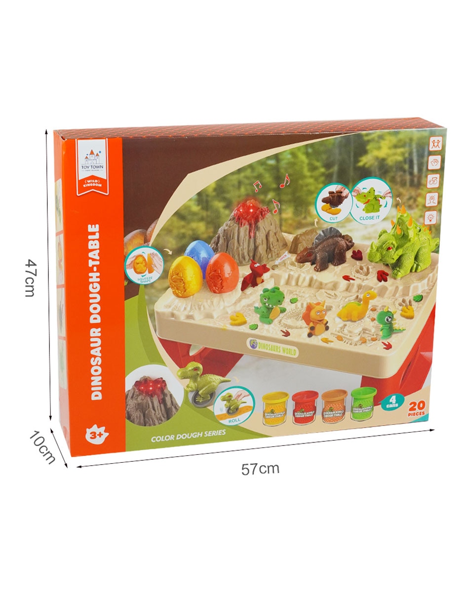Dinosaur Dough-Table juego arte y manualidades unisex 7