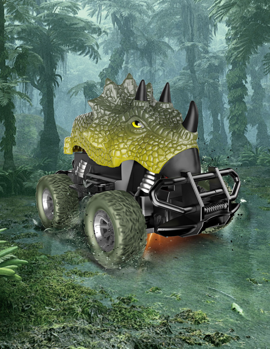 Carro de control remoto dinosaur 6