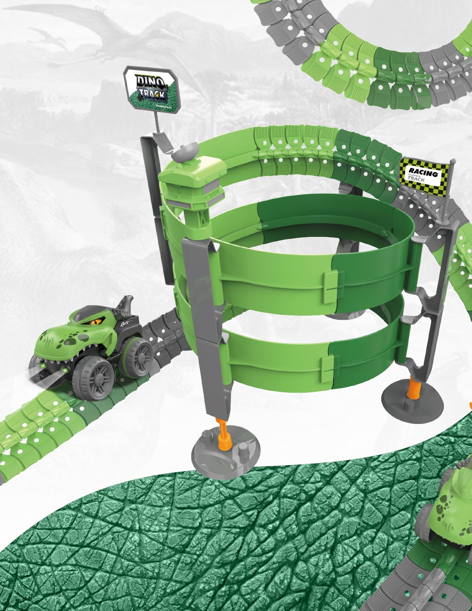 Pista armable Dinosaur 6