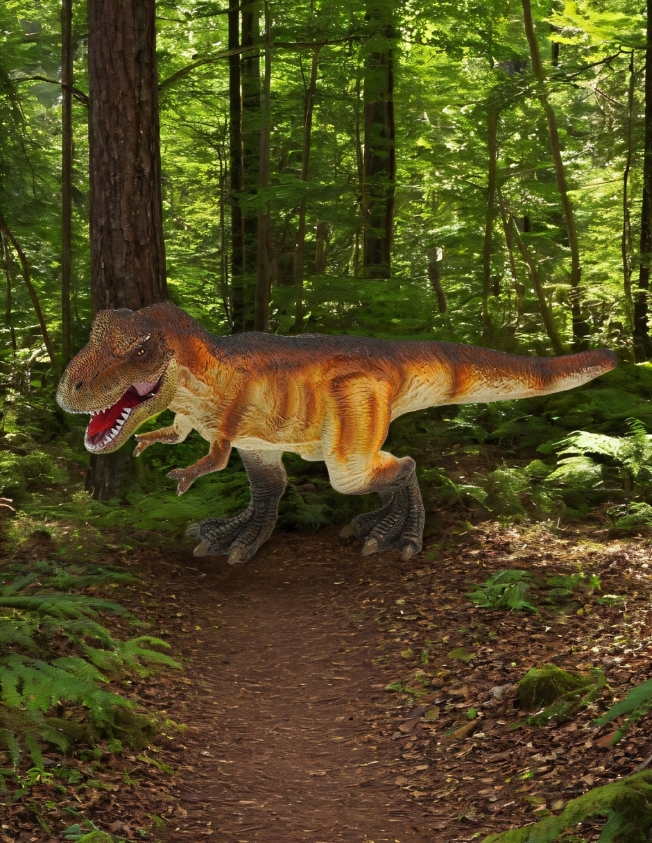 Figura de acción Tyrannosaurus Rex collectors 6