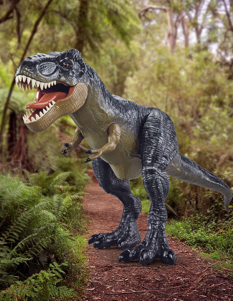 Figura de acción articulada Dinosaurs collectors con movimiento, luz y sonido 6