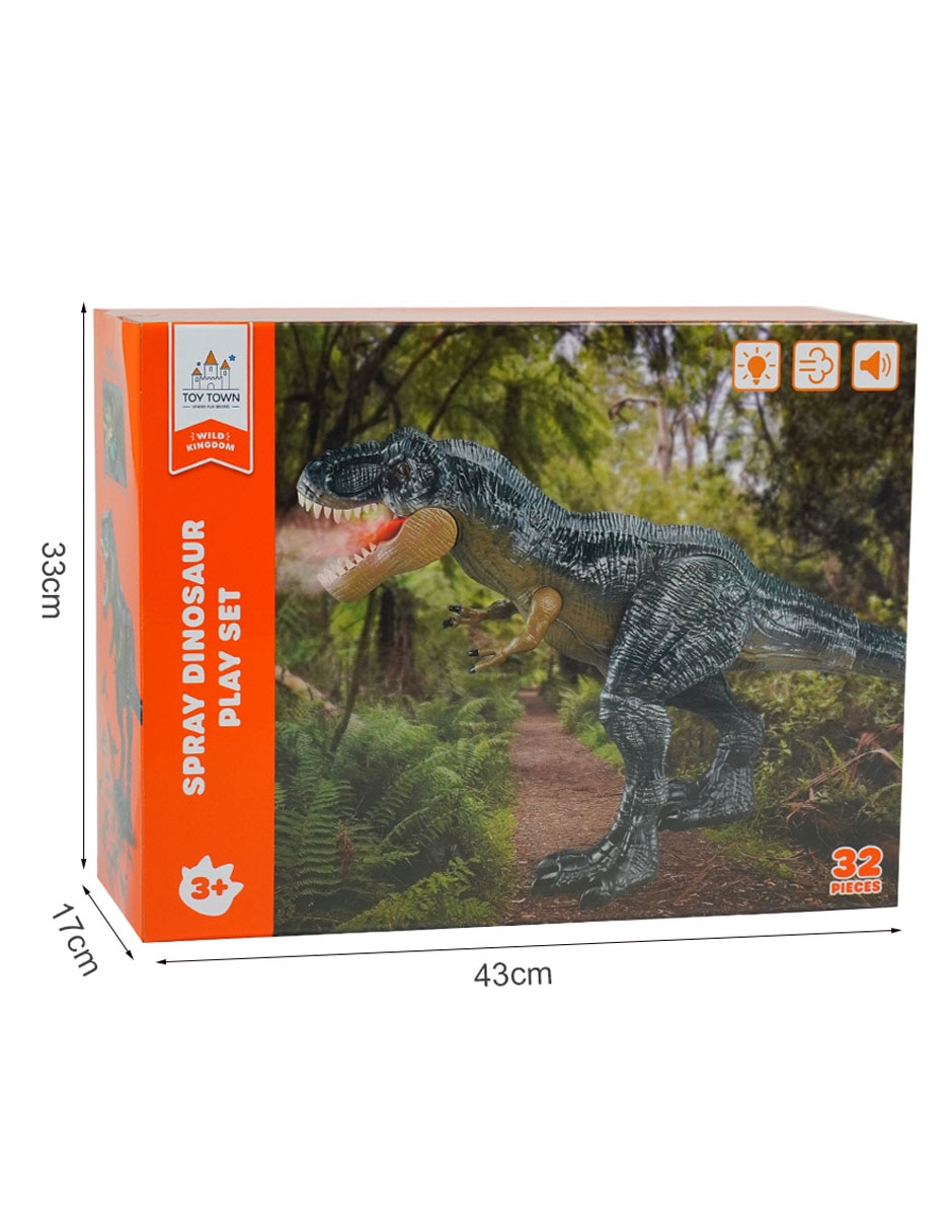 Figura de acción articulada Dinosaurs collectors con movimiento, luz y sonido 7