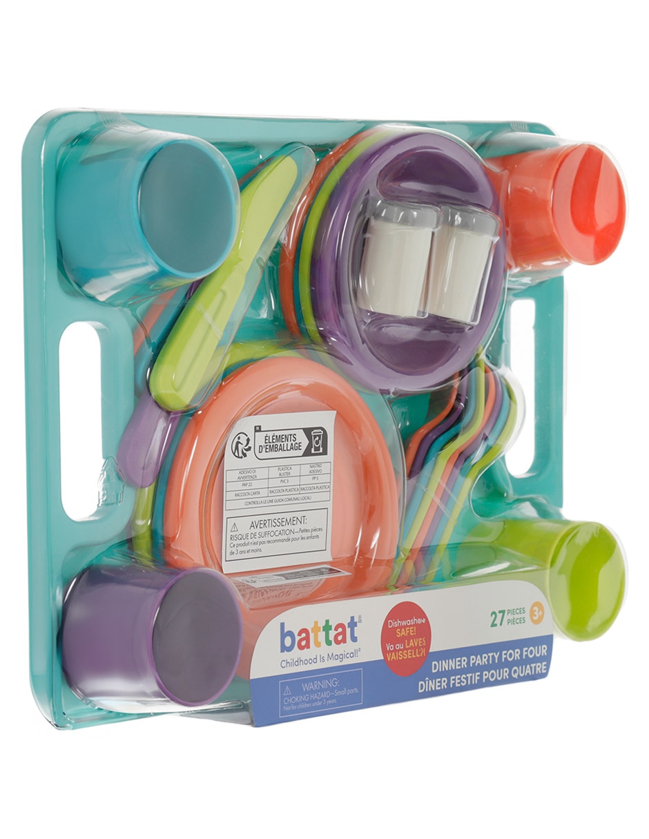 Set Dinner Party For Four juego didáctico infantil unisex 2