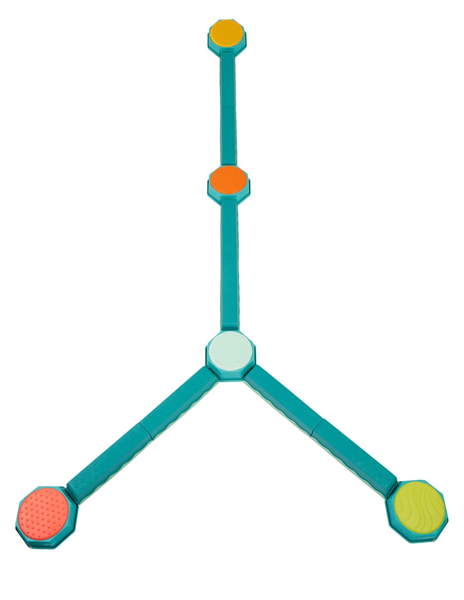 Balance & Build Set Sensory Balance Beam juego didáctico infantil unisex 6