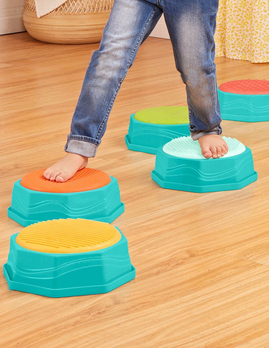 Balance & Build Set Sensory Balance Beam juego didáctico infantil unisex 8
