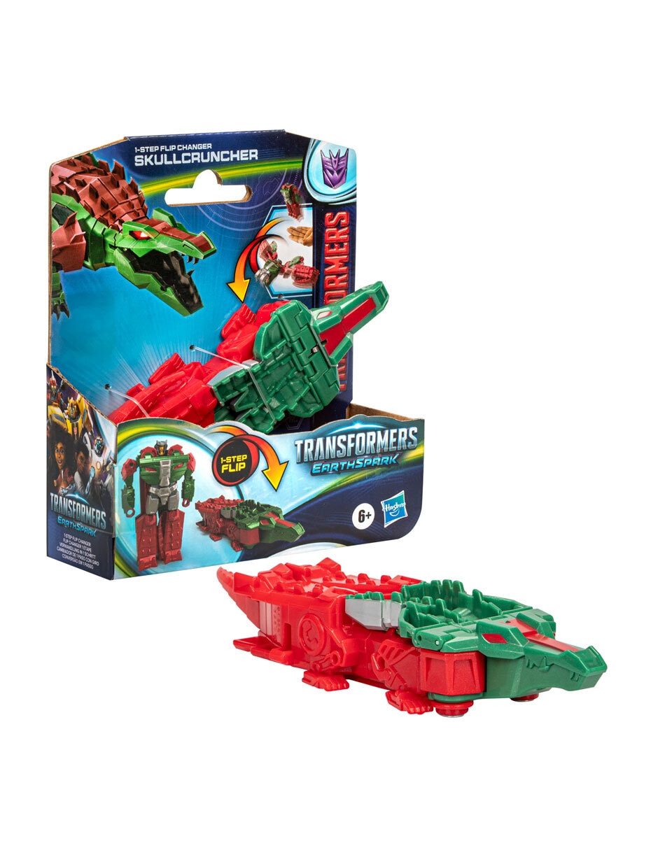 Figura de acción Transformers: EarthSpark Skullcruncher collectors 3