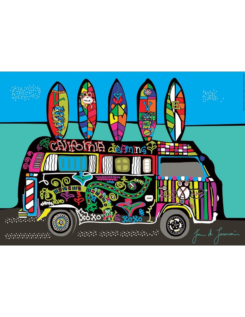 Rompecabezas California Dreaming 500 piezas 2